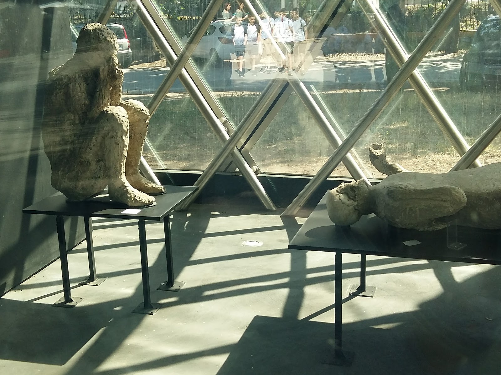 Cadaveri agli scavi di Pompei