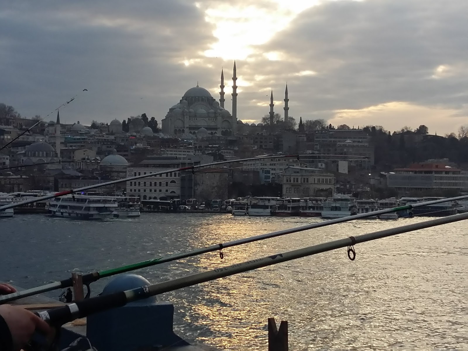 Istanbul, vista sul Bosforo