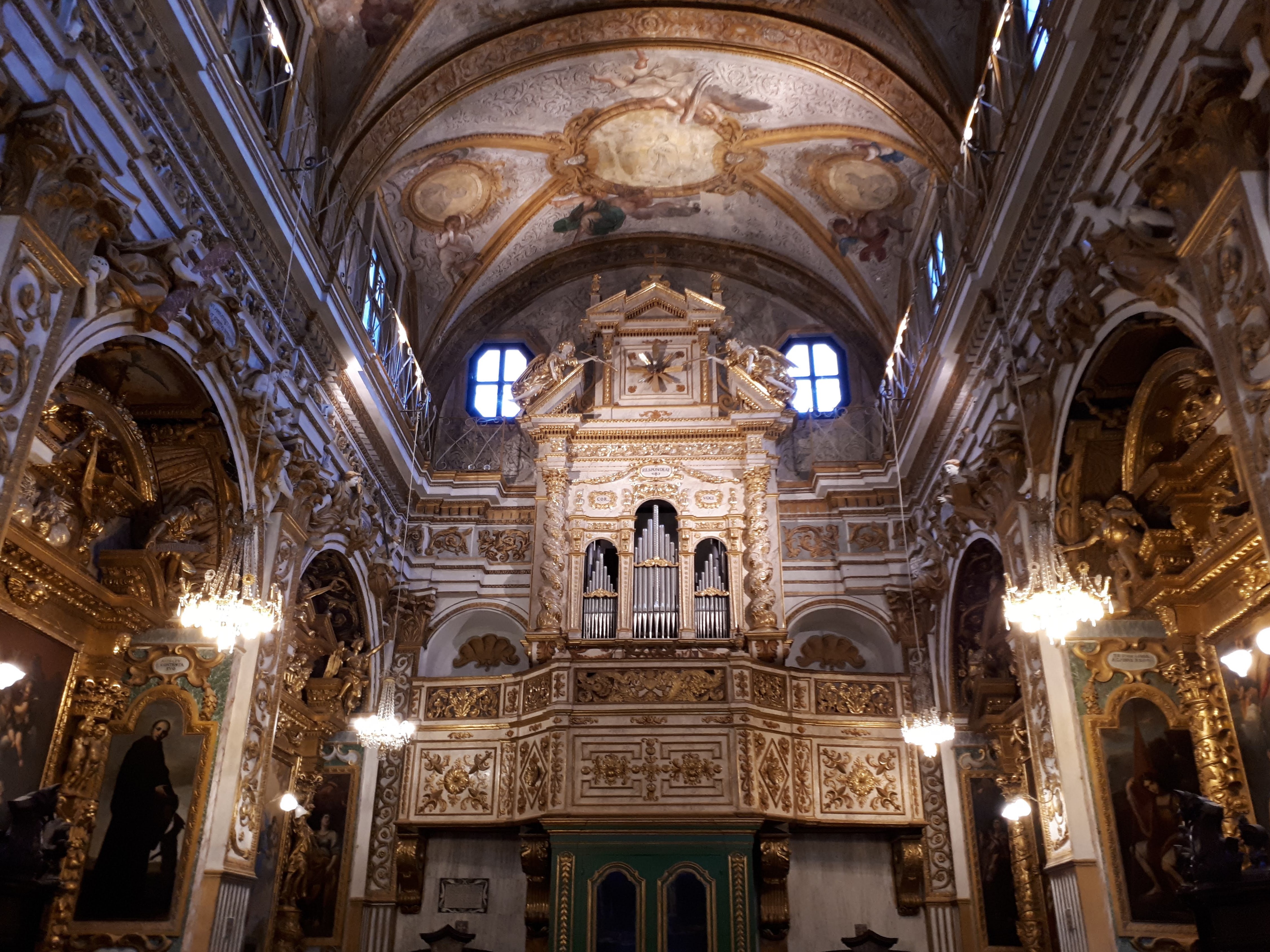 Serra San Quirico, Chiesa di Santa Lucia: il magnifico organo