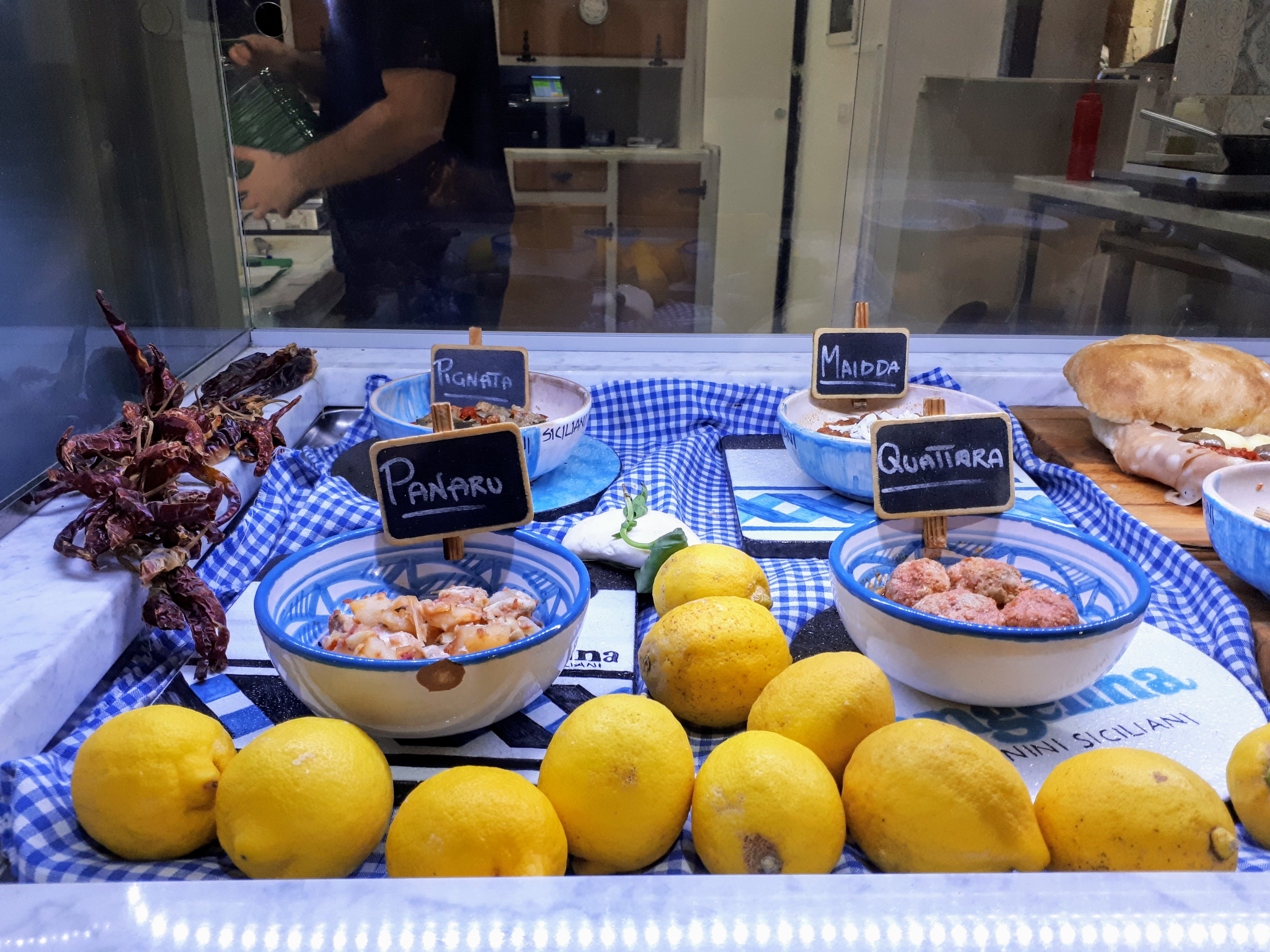 Bancarella a Ortigia