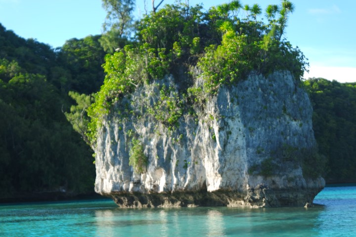 Rock Island a Palau (Micronesia)