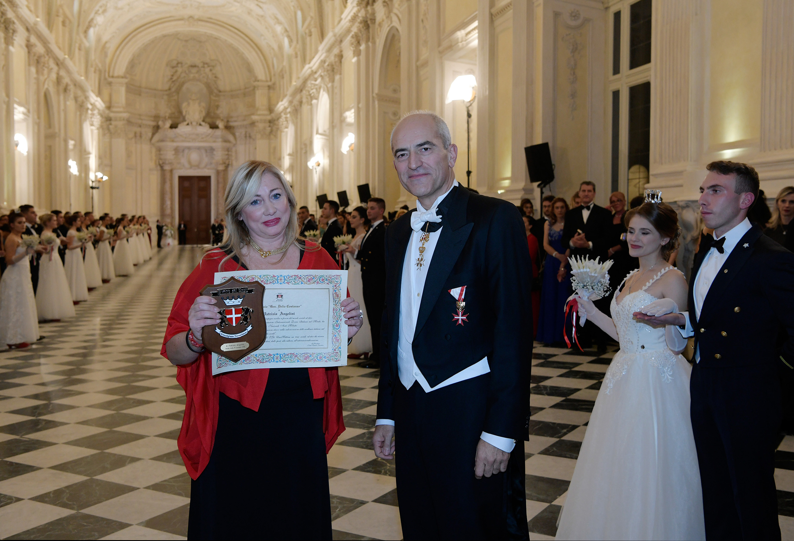 Patrizia Angelini, vincitrice del Premio Costanzo