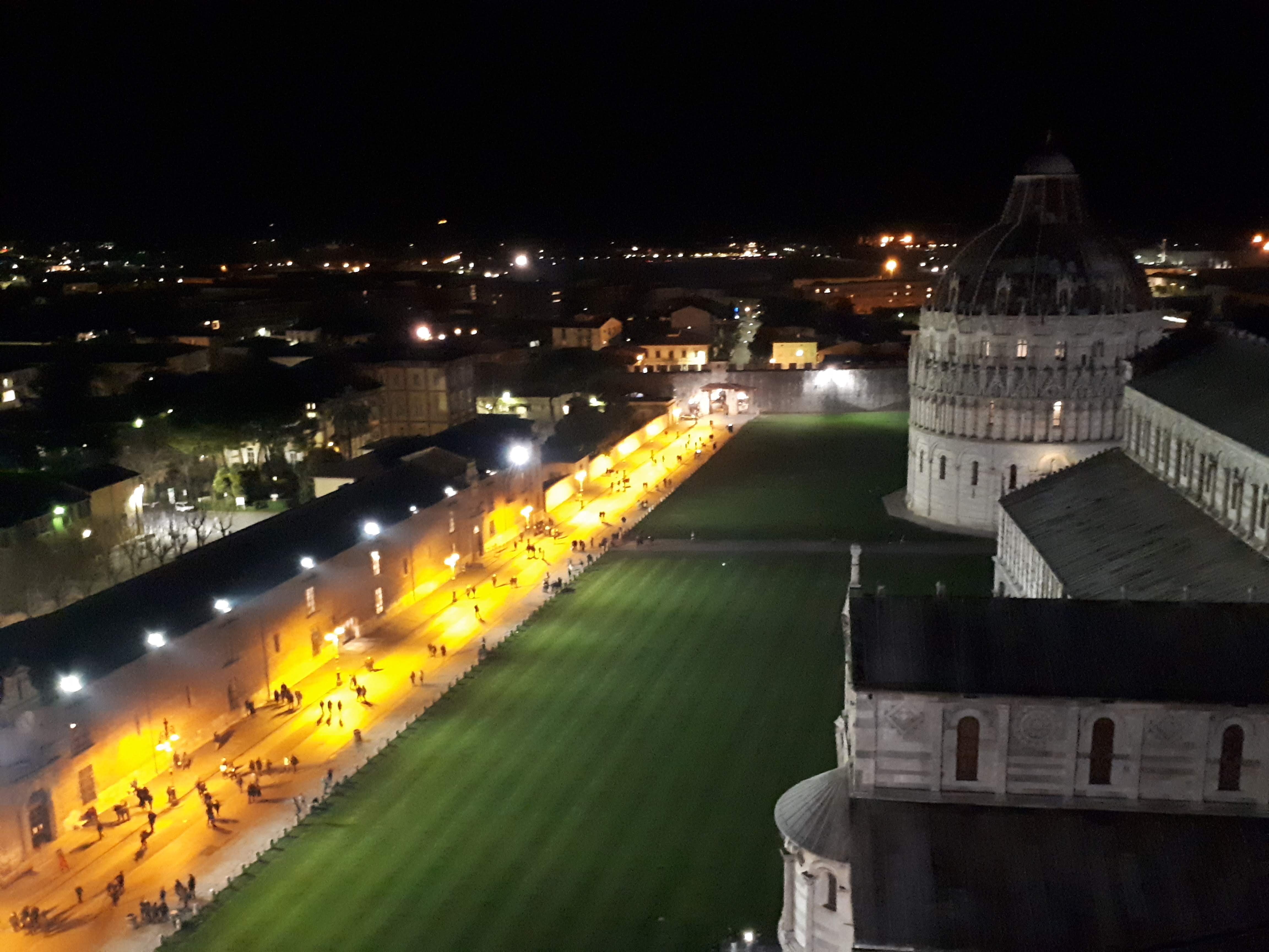 Pisa, Piazza del Duomo vista dalla Torre