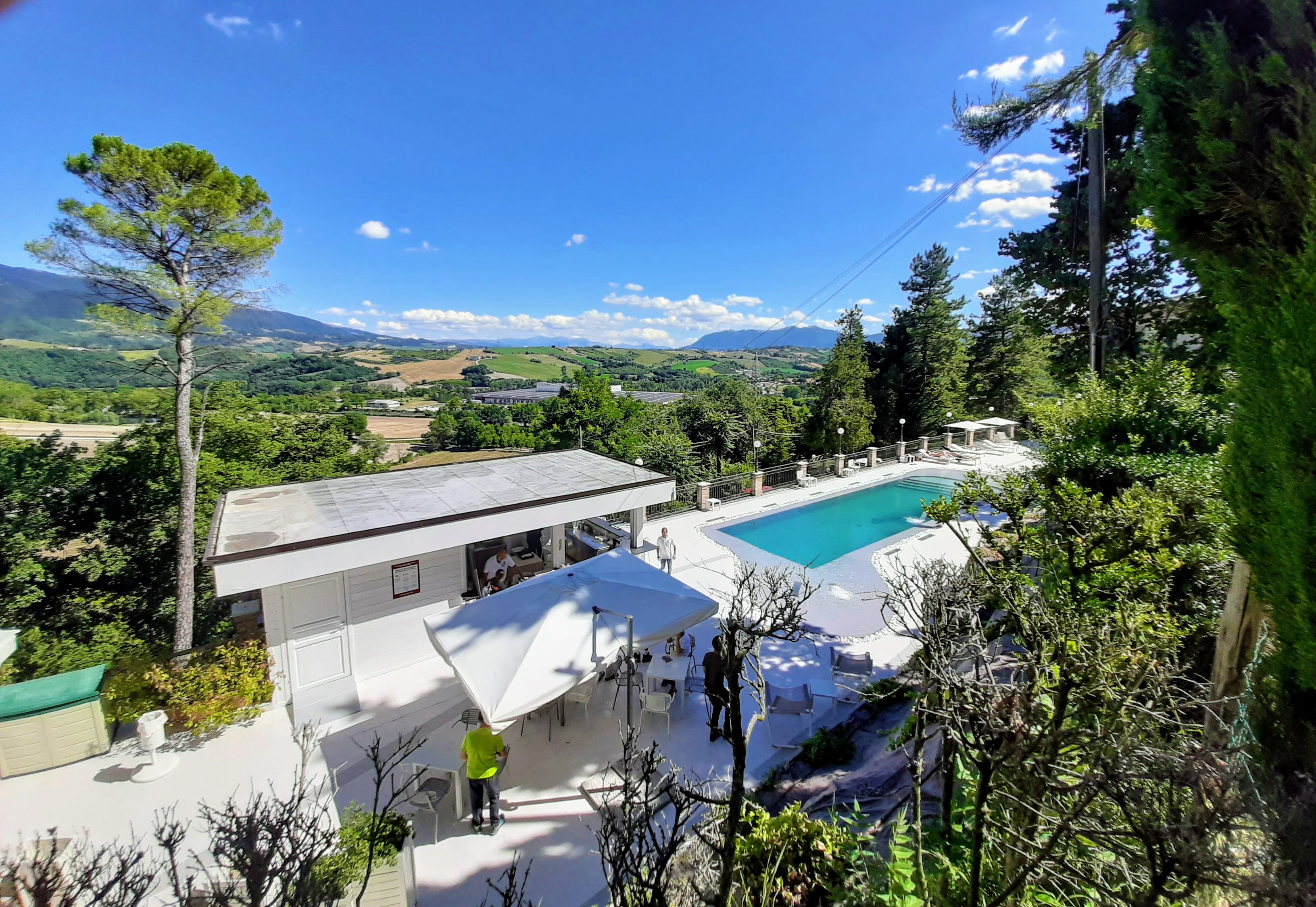 Relais Marchese del Grillo - vista sulle colline (Fabriano)