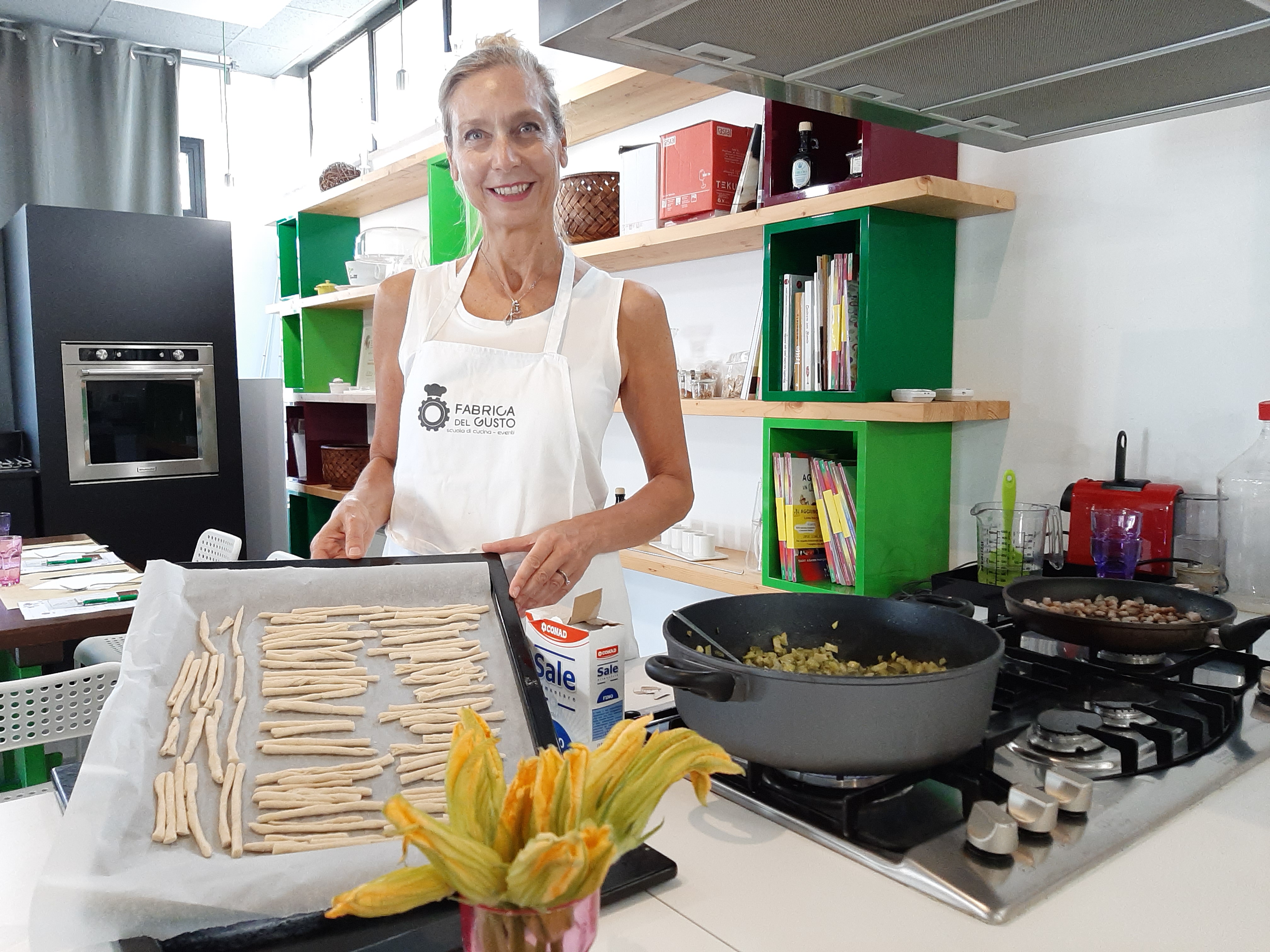 Carlotta e le tradizionali pincinelle