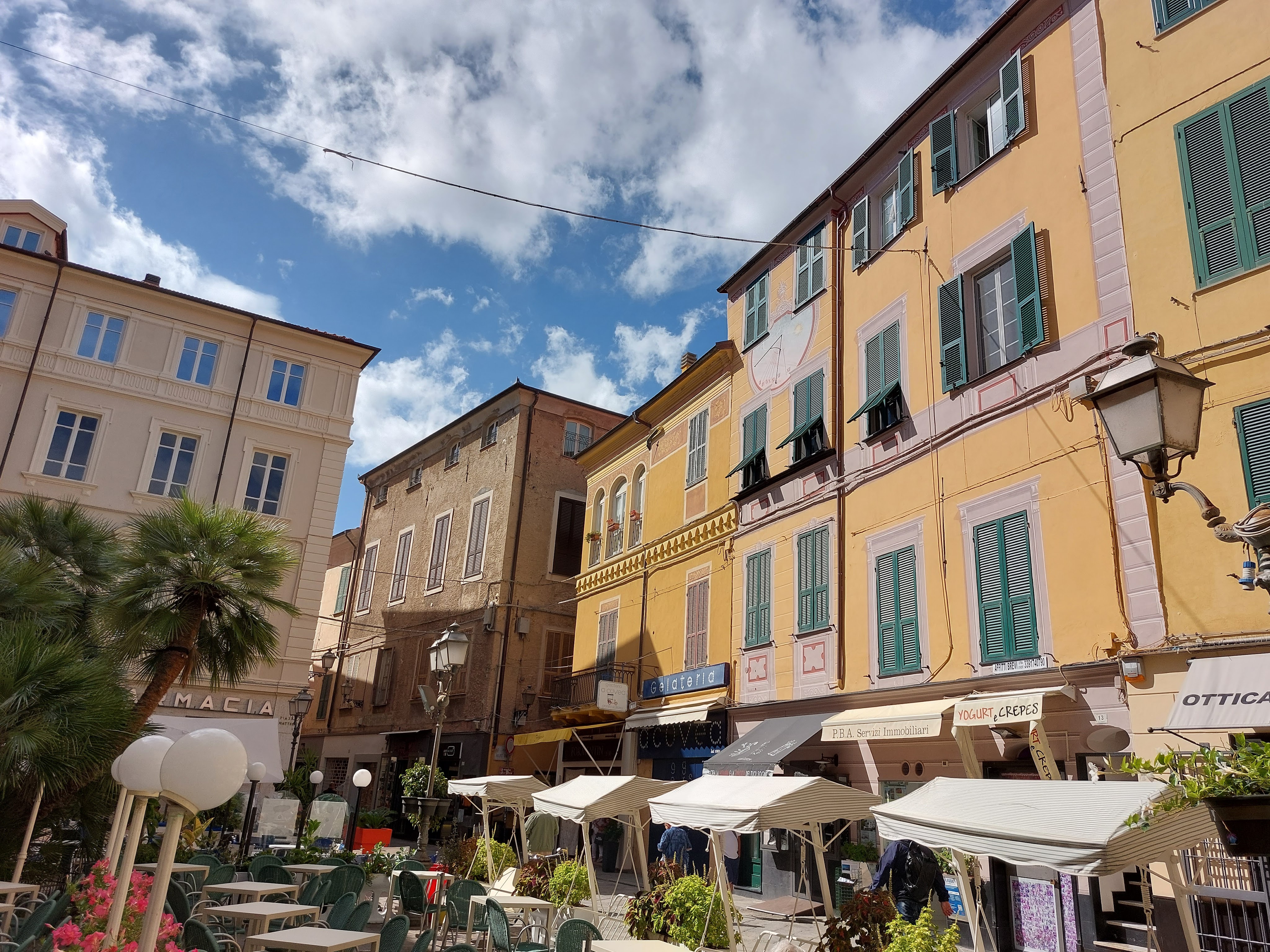 Il centro storico di Alassio