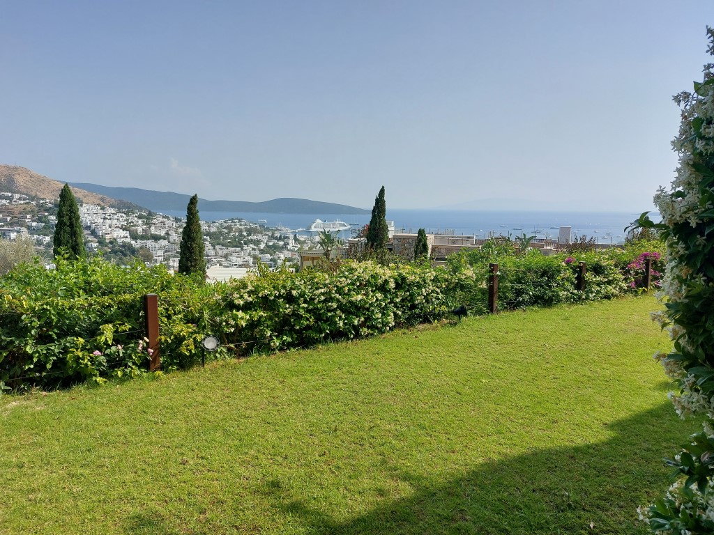 Vista sulla baia dalle suite dall'hotel Marmara Bodrum (Turchia)