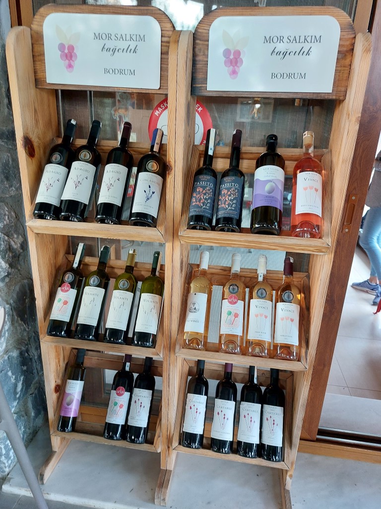 Vini della cantina Mor Salkim (Turchia)