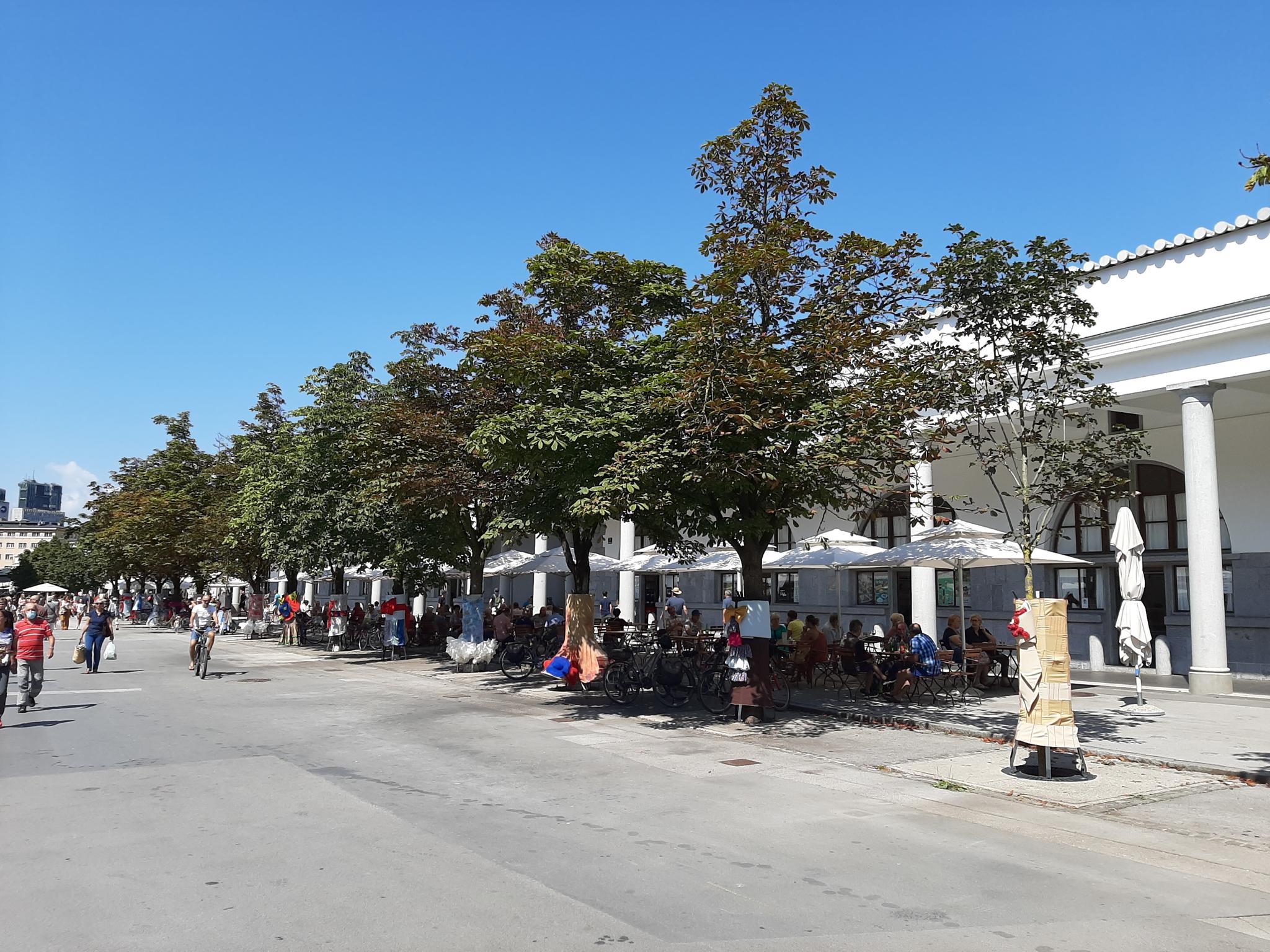 Piazza del Mercato Centrale, Lubiana