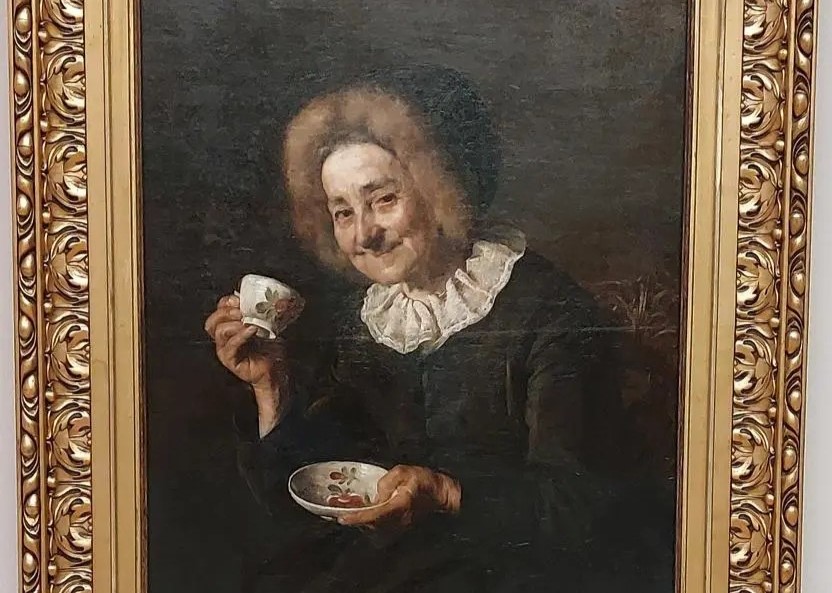 "La bevitrice di caffè"