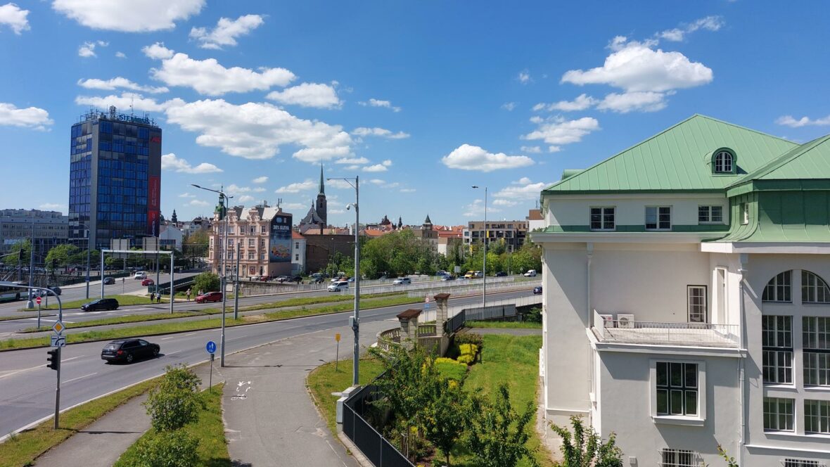 Pilsen, vista sulla città