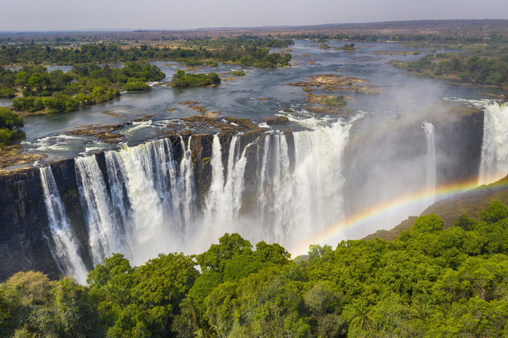 Cascate Victoria in Zimbabwe