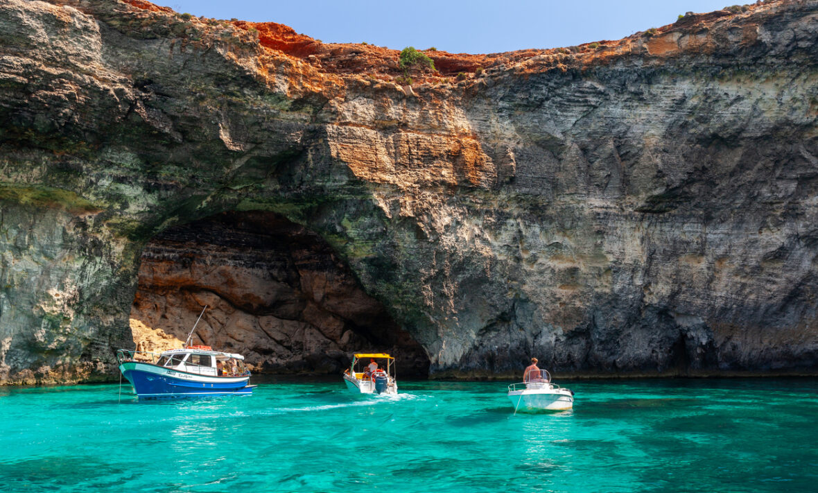 La Laguna Blu di Comino, isola di Malta