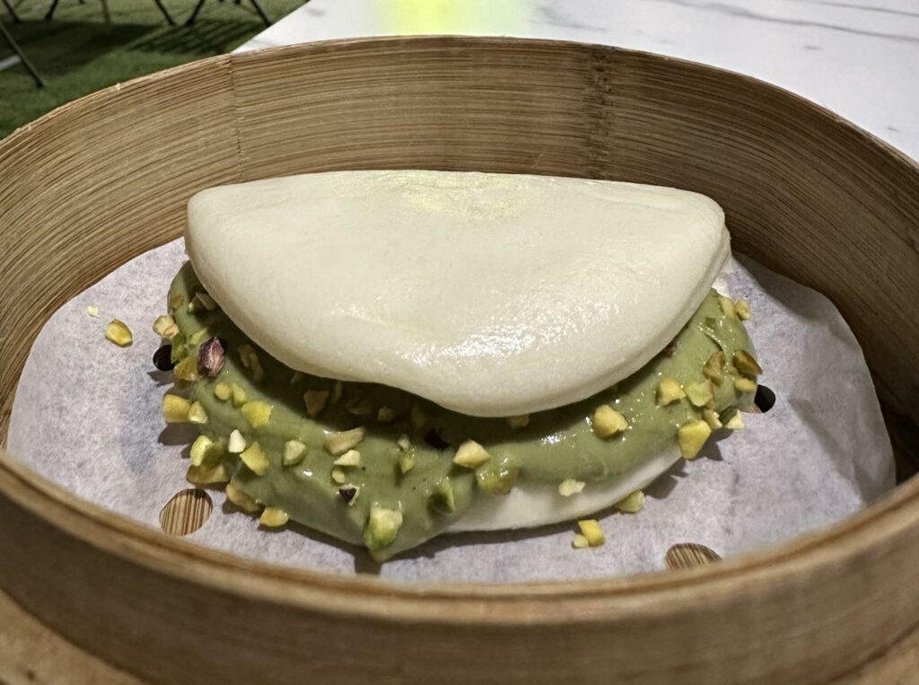 Bao al pistacchio