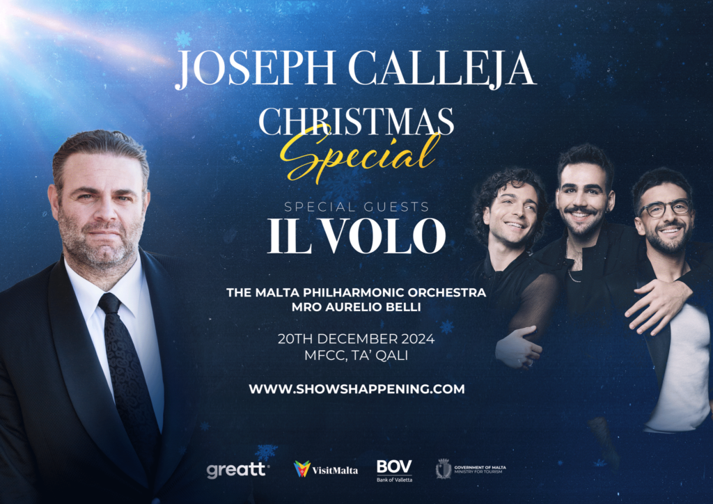 Locandina del concerto di Calleya e il Volo