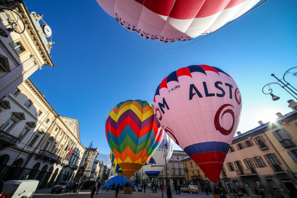 Le mongolfiere in Valle d'Aosta