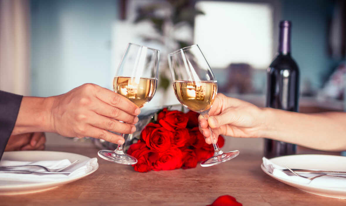 I vini perfetti per la cena di San Valentino