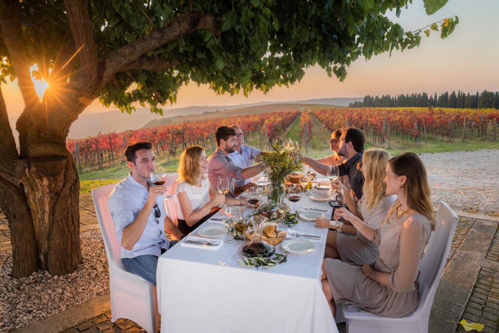 Cena sotto l'albero